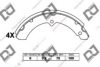 DJ PARTS BS1224 Brake Shoe Set